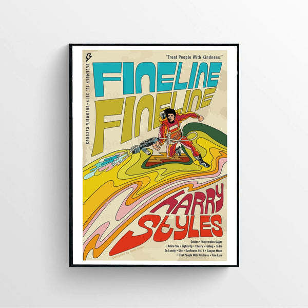 Fine Line Print Poster