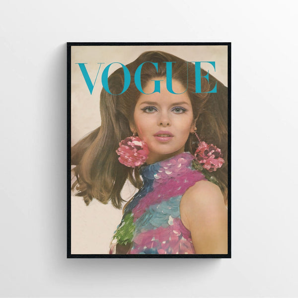 Vintage Vogue magazine Poster