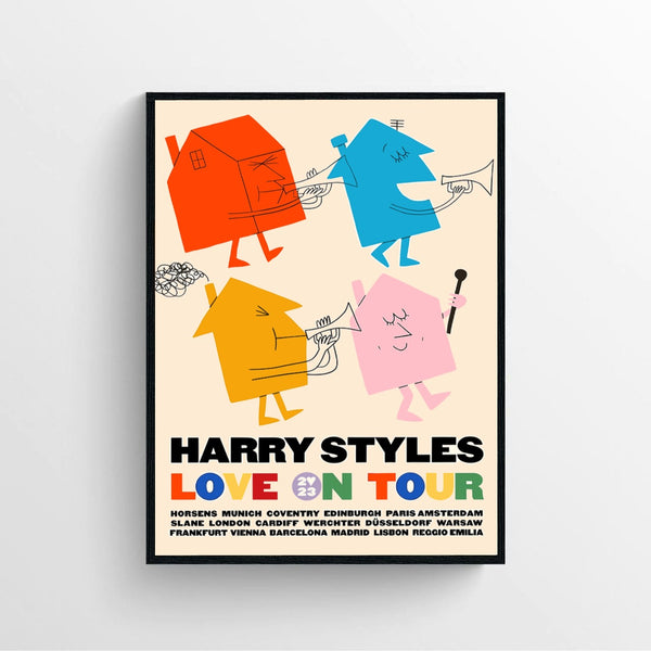 Harry Styles Love On Tour Poster