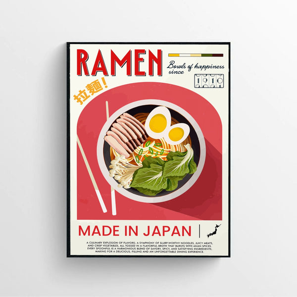 Ramen Print Poster