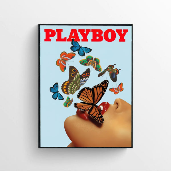 PlayBoy Butterfly Poster