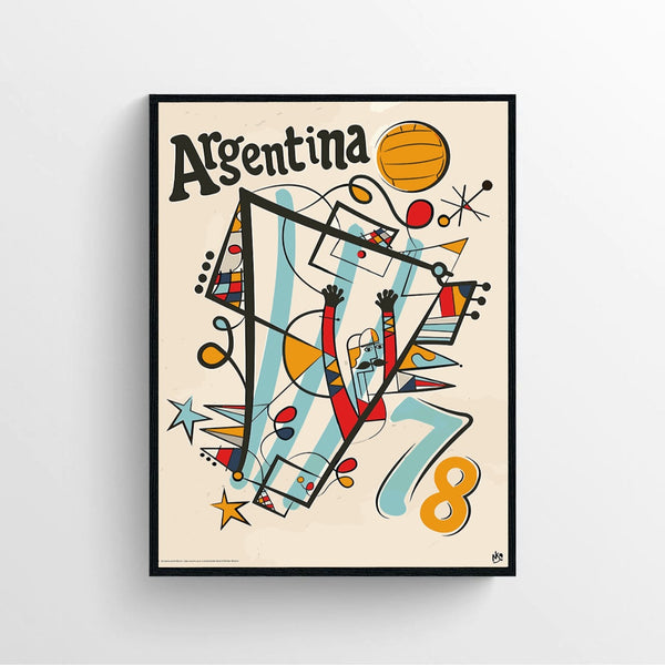 Argentina Print Poster