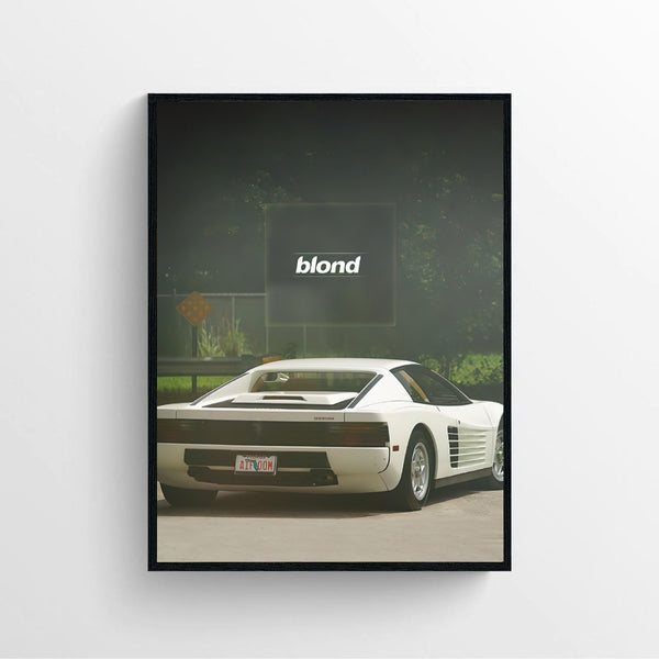 Blond by Frank Ocean Poster