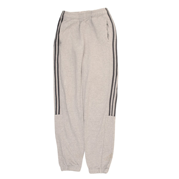 Adidas 90's Tracksuit Elasticated Waistband Drawstrings Joggers / Sweatpants Large Grey