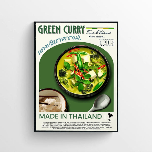 Animato Green Curry Poster