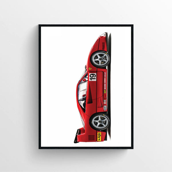 Ferrari F40 Print Poster