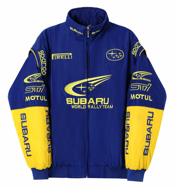 Blue Subaru Jacket