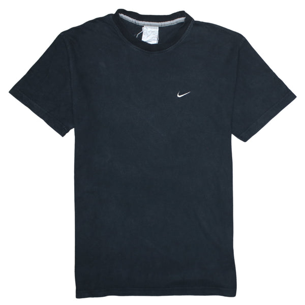Nike 90's Swoosh Short Sleeves T Shirt Large Black