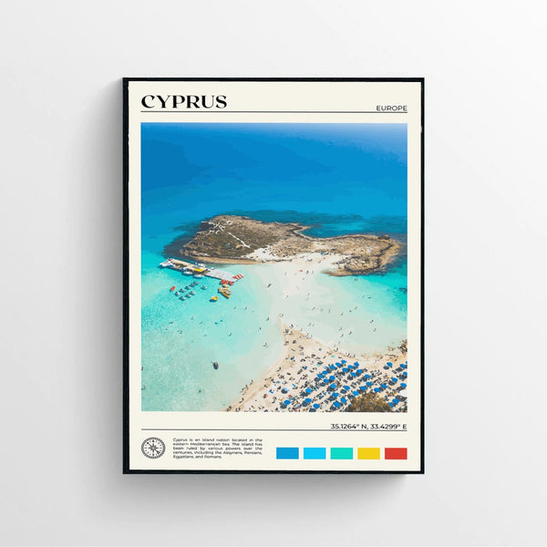 Cyprus Wall Art Print Poster