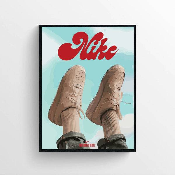 Vintage Nike Air Force 1 Poster