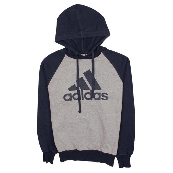 Adidas 90's Spellout Hoodie Large (missing sizing label) Grey