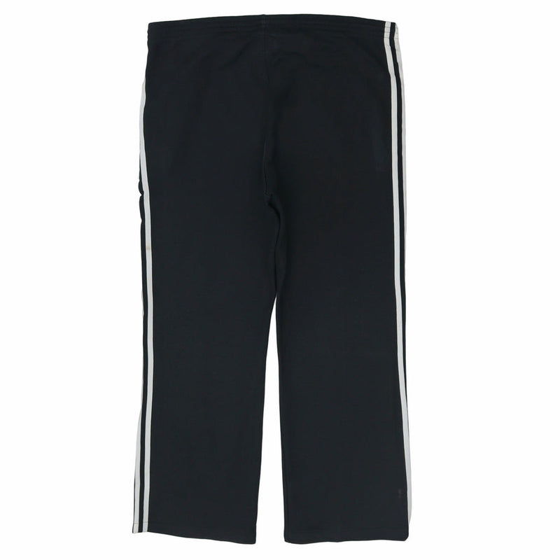 Adidas 90's Drawstring Elasticated Waistband Joggers Trousers Medium Black