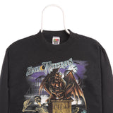 Fruit of the Loom 90's Hall Weekends Crewneck Sweatshirt Small Black