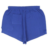 Navy 90's Navy Elasticated Waistband Shorts XLarge Blue