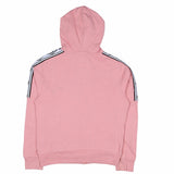 Umbro 90's Spellout Zip Up Hoodie Medium Pink