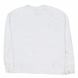 Nike 90's Spellout Crewneck Sweatshirt Large White