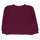 Gap 90's Spellout Crewneck Sweatshirt Medium Burgundy Red