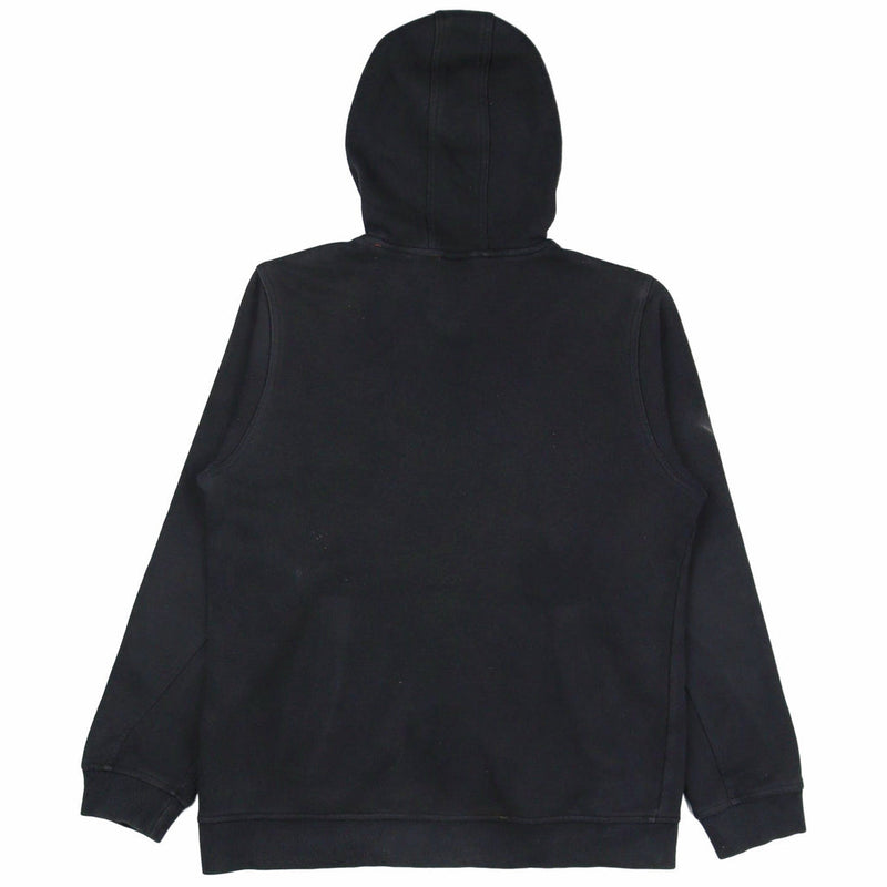 Adidas 90's Spellout Pullover Hoodie Small (missing sizing label) Black