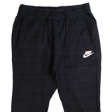 Nike  Elasticated Waistband Drawstrings Joggers Joggers / Sweatpants XLarge Black