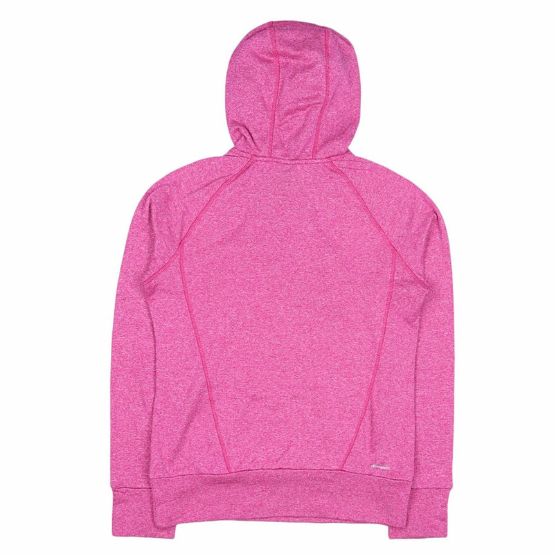 Adidas 90's Spellout Pullover Hoodie Medium (missing sizing label) Pink