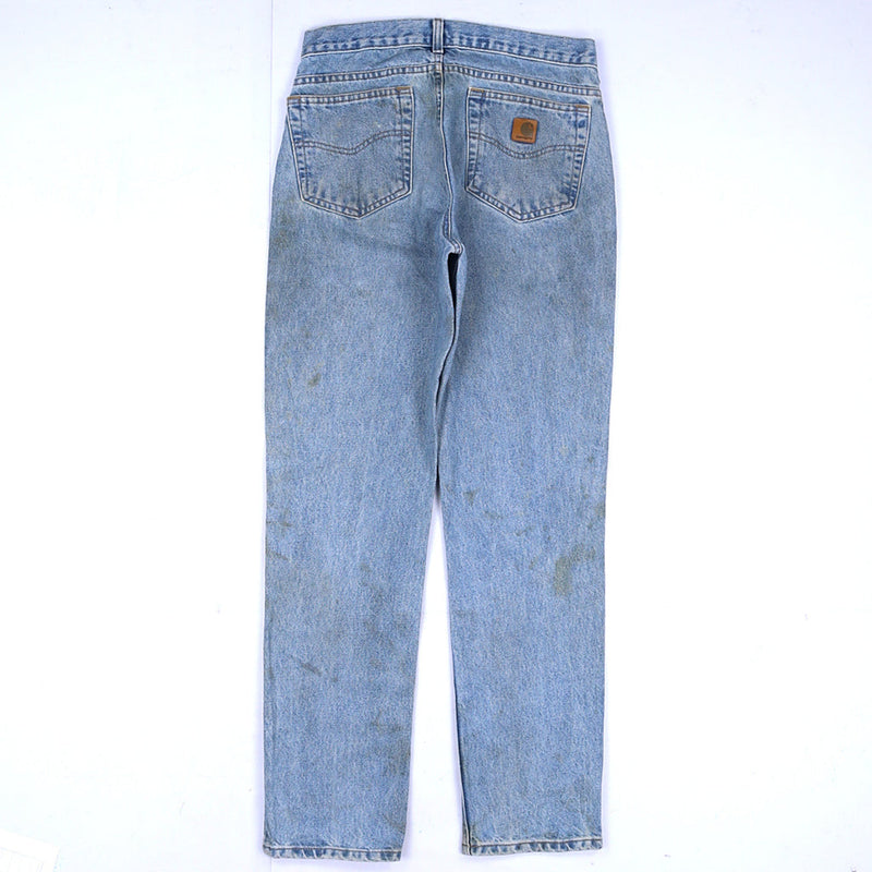 Carhartt 90's Lightweight straight leg Jeans 32 x 32 Blue