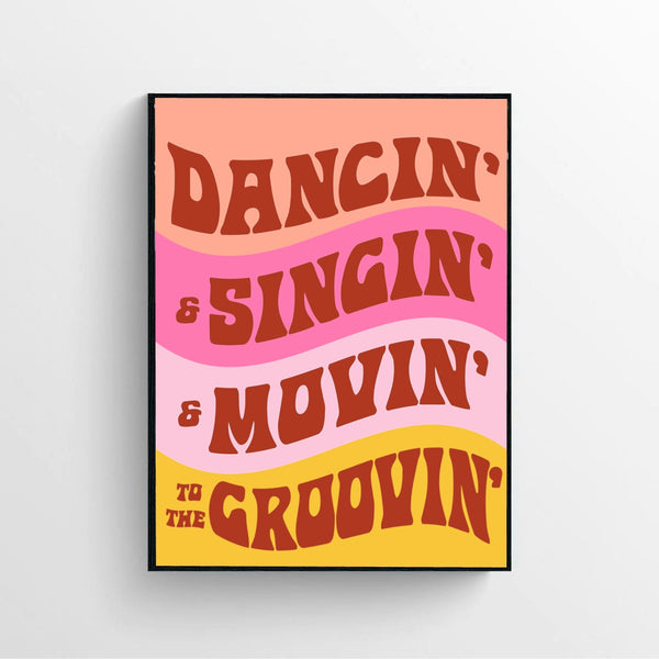 Play That Funky Music Print Poster