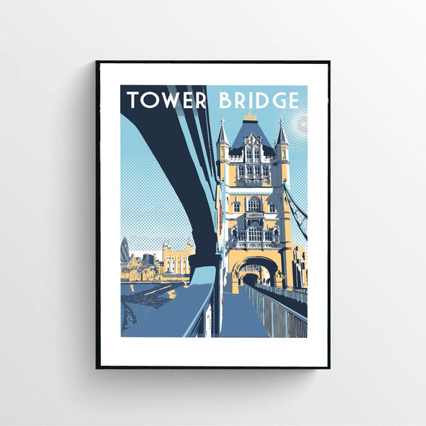 Tower Bridge Screen print Poster