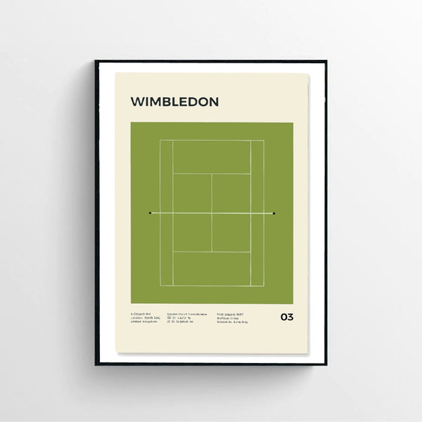 Wimbledon Tennis  Print poster