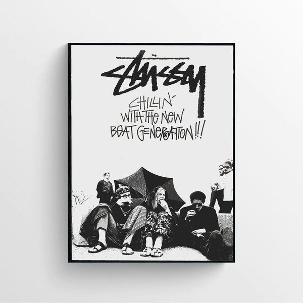 Stussy Print Poster