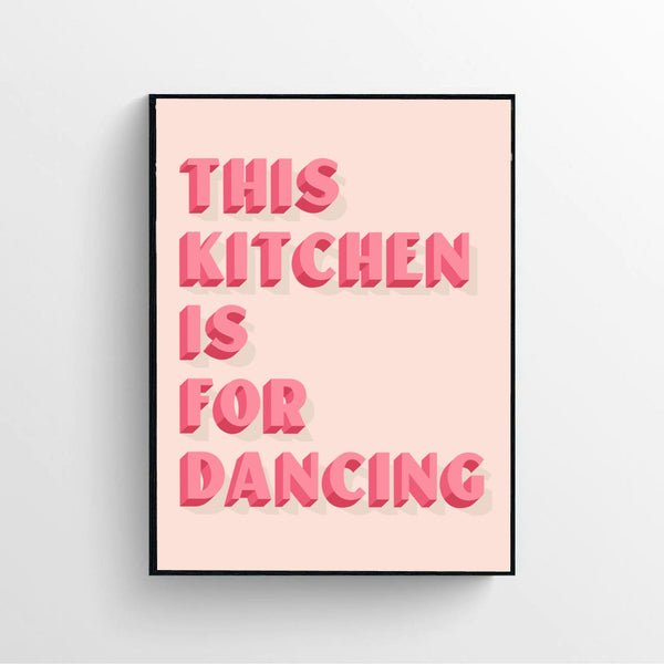 Dancing Art Print Poster