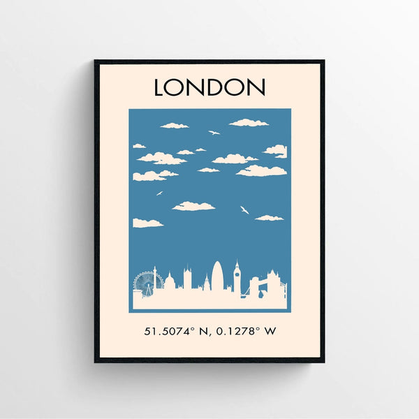 Vintage london print Poster