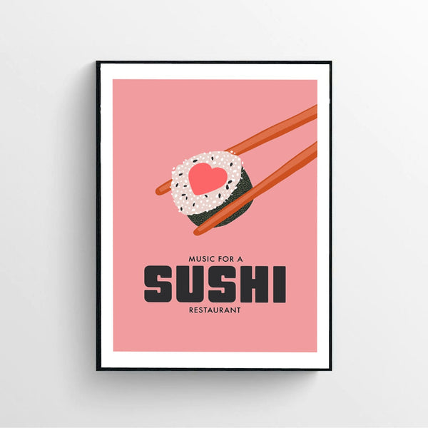 THE SUSHI Print Poster