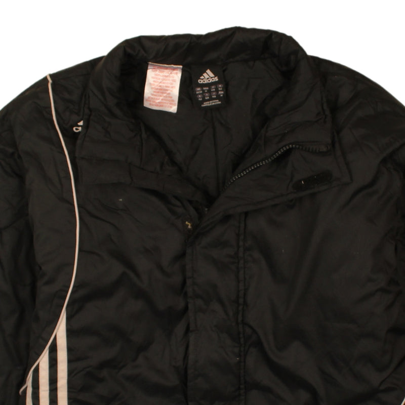 Adidas 90's Lightweight Full Zip Up Windbreaker Medium Black