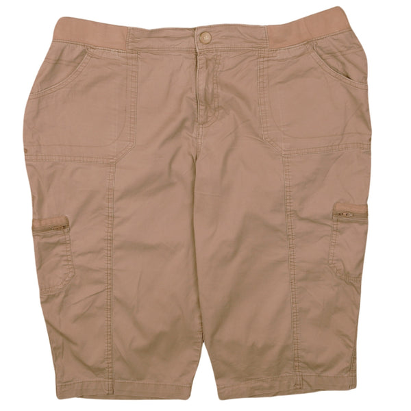 Lee 90's Cargo Pockets Shorts 40 Tan Brown