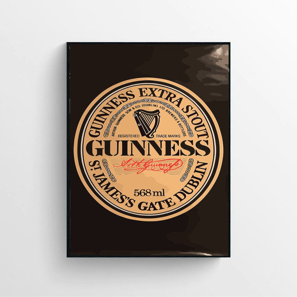 1990s Guinness Poster