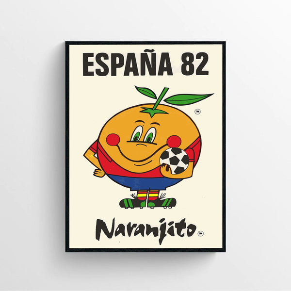 Espana 82 Naranjito Poster