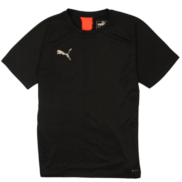 Puma 90's Short Sleeves Crew Neck T Shirt XLarge Black