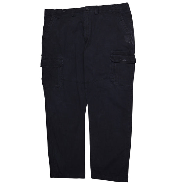 Wrangler 90's Cargo Pockets Trousers / Pants 44 Black