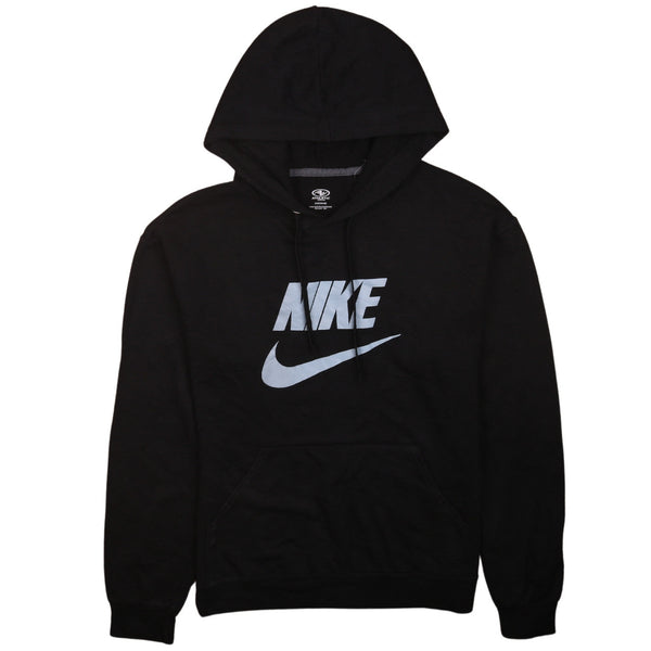 Nike 90's Center Middle Swoosh Pullover Hoodie Small Black