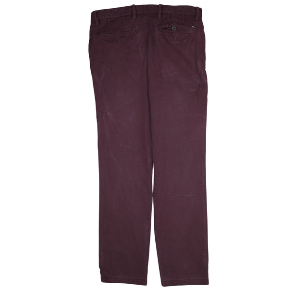 Tommy Hilfiger 90's Lightwash Casual Jeans / Pants 32 Burgundy Red