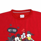 Disney 90's Team Disney Crewneck Sweatshirt Large Red