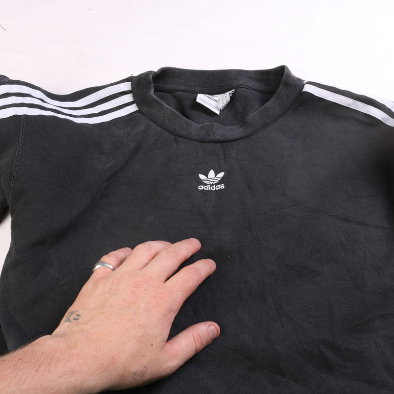 Adidas  Heavyweight Crewneck Sweatshirt XSmall Black