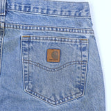 Carhartt 90's Lightweight straight leg Jeans 32 x 32 Blue