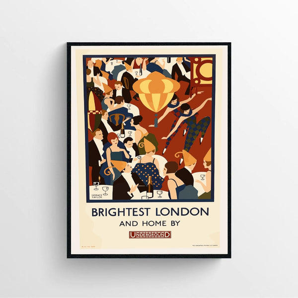 Brightest London Poster