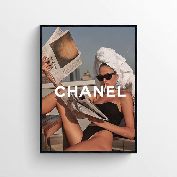 Chanel Magazine Wall Art Poster