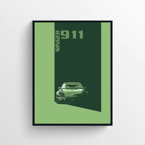 Classic Porsche 911 poster