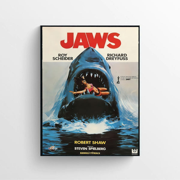 Jaws Original movie poster