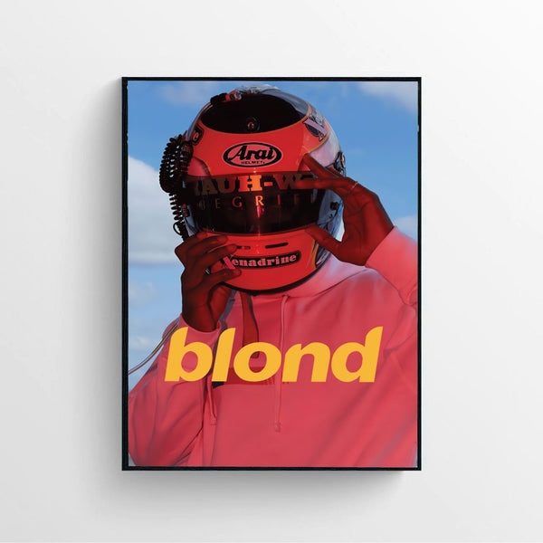 Blond Music Canvas Poster