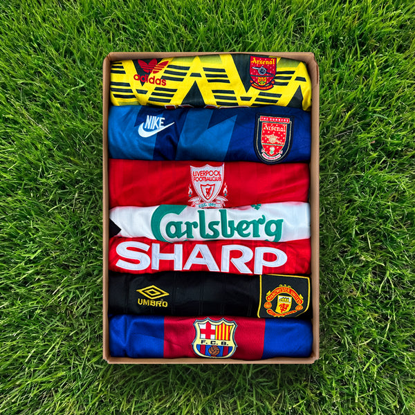 Retro Mystery Football Shirt Box (3 item)
