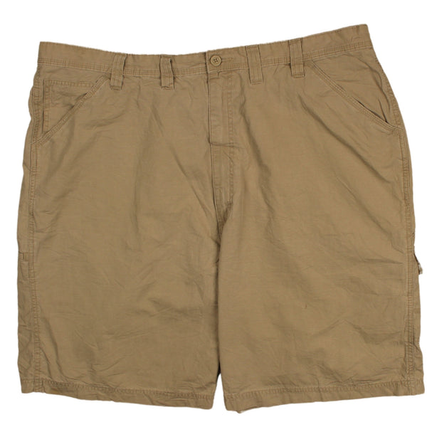 Wrangler 90's Baggy Chino Shorts 44 Tan Brown